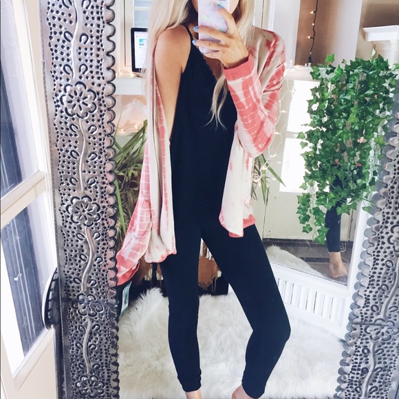 Sweaters - Ombré Sun Daze Acid Washed Cardigan A211